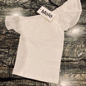 MOLO One-shoulder Top, Size 134/140 (9/10)
NEW WITH TAG